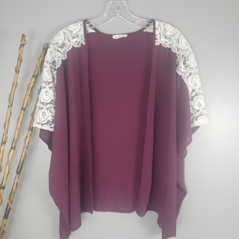 Audrey 3+1 polyester cardigan